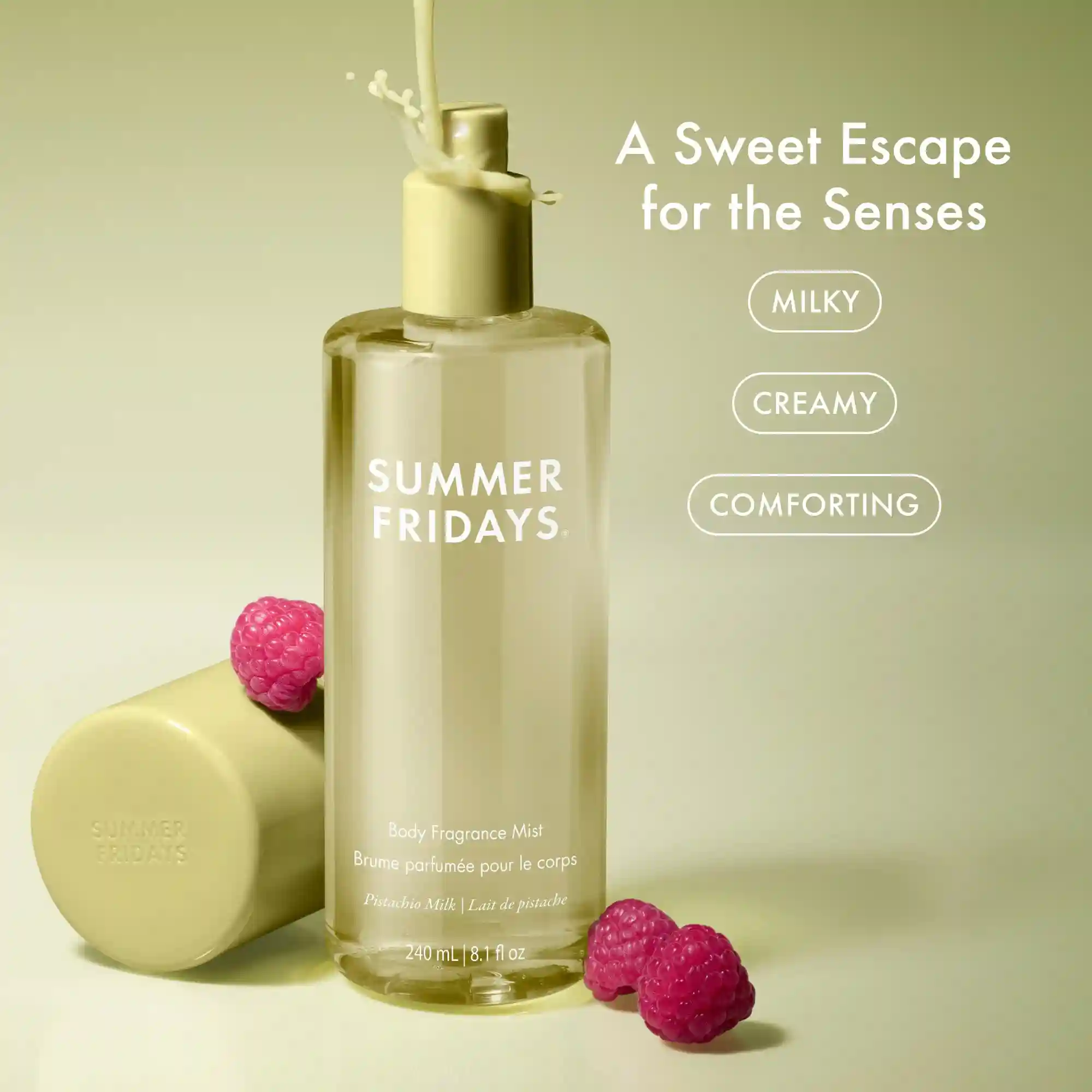 Body Fragrance Mist Pistachio Milk Travel Size - Image 4